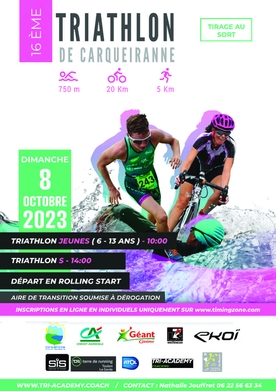 Affiche-Triathlon-Carqueiranne-2023 Affiche triathlon Carqueiranne 2022